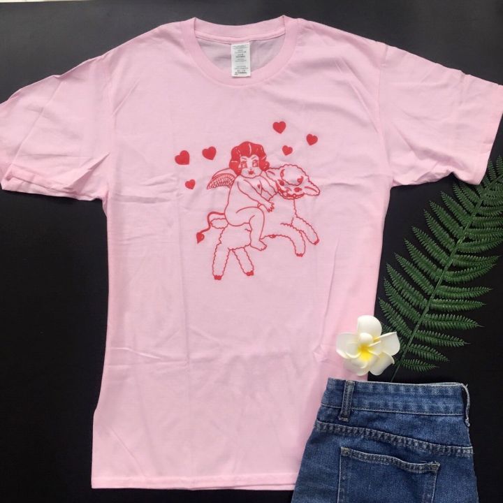 cherub-lamb-t-shirt-women-cute-summer-fashion-pink-angel-casual-women-tshirt-funny-short-sleeves-t-shirt-women-lkh0