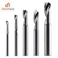 Dreanique 1pc 3.175 4 6 8mm CNC ขลุ่ยเดี่ยวขลุ่ยแข็งทังสเตนคาร์ไบด์อัลลอยด์ End Mill เครื่องตัดมิลลิ่งสําหรับอลูมิเนียม