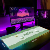 Freehand ร่างขนาดใหญ่ RGB Gamer M Ousepad แผ่นรองเม้าส์เล่นเกม Mousepads LED แป้นพิมพ์เสื่อส่องสว่างโต๊ะแผ่นแผ่นรองเมาส์สำหรับ PC