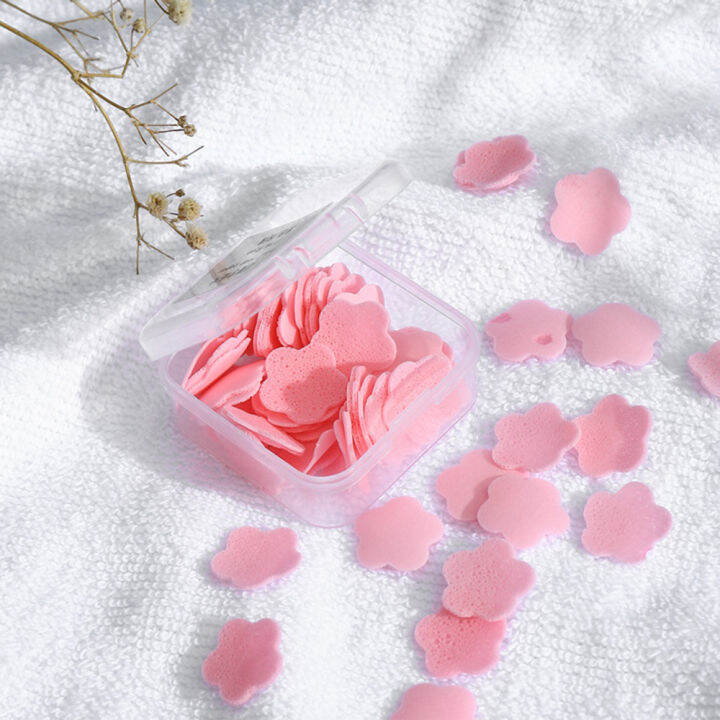 80pcs-box-petal-disposable-flower-scented-hand-handwashing-slice-mini-soap-bath-paper