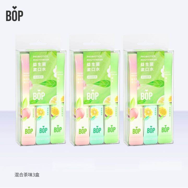 export-from-japan-bop-probiotics-mixed-tea-flavored-mouthwash-portable-stick-disposable-long-lasting-fragrance-drools-men-and-women