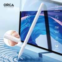 ปากกาไอแพด ORCA Stylus Pen ปากกาสไตลัส ปากกาไอแพด วางมือ+แรเงาได้ สำหรับ ไอแพดแอร์3 แอร์4 Gen9/8/7/6 ไอแพดโปร ไอแพดมินิ