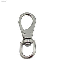 ☍ 1PCS Stainless Steel 304 Swivel Snap Hook 88mm 69mm Heavy Duty For Dog Leash Key Chain Metal Swivel Snap Hook