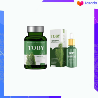 TOBY HORSETAIL วิตามินบำรุงผม ลดผมร่วง 30 แคปซูล**Toby Horsetail Hair Serum โทบี้เซรั่มหญ้าหางม้า 15ml. (มีให้เลือก 2 แบบ)