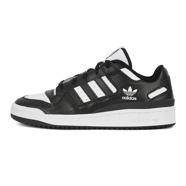 Adidas Forum Low Men and Women Black and White All-Matching Sports ...
