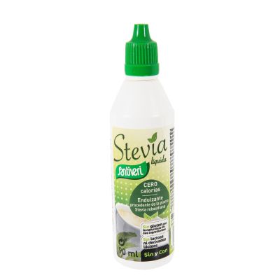 🌿Premium Organic🌿  Stevia Liquida Santiveri  ไซรัปหญ้าหวาน 90ml