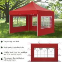 แบบพกพาเต็นท์ด้านข้างผ้า Quick-Dry Camping Tarp Multi-Function Outdoor Patio Sun Shelter เต็นท์ Shade