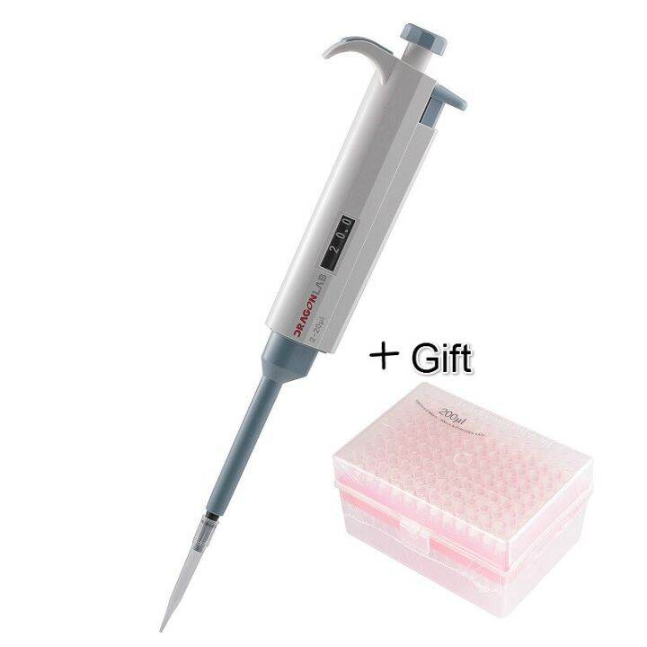 Mechanical PipetteTopPette Singlechannel Adjustable Volume Dragon lab