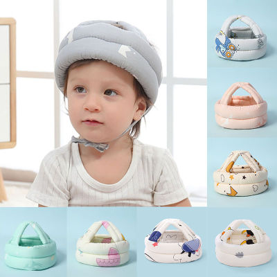 Mododo หมวกกันตกสำหรับเด็กทารก,หมวกกันน็อคผ้าฝ้ายสำหรับหัดเดินหมวกกันน็อคน้ำหนักเบาป้องกันศีรษะ
