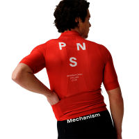 เสื้อเจอร์ซีย์ PNS 2023 Mailllismo Hombre MTB เสื้อชุดขี่จักรยานแขนสั้นเสื้อดาวน์ฮิลล์ผู้ชายคุณภาพสูงเสื้อผ้าปั่นจักรยาน