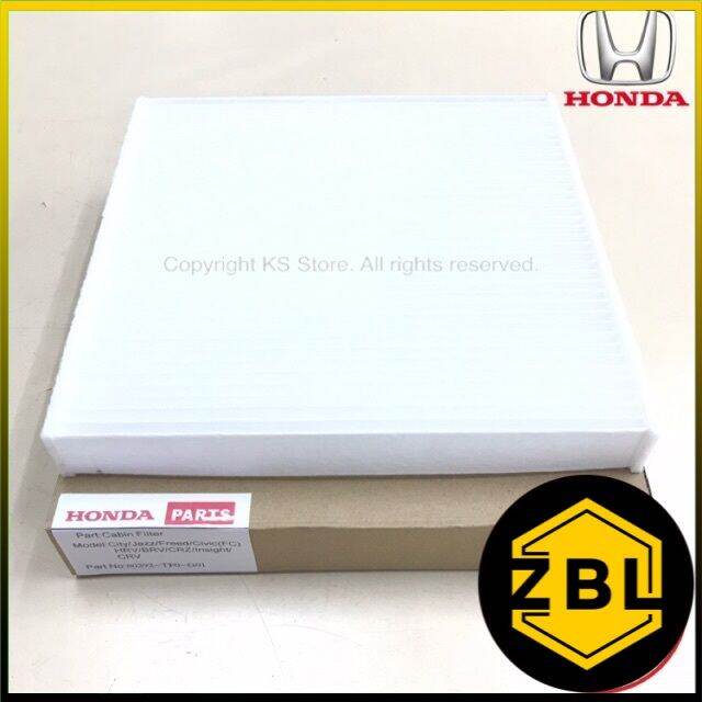 Air Cond Filter Honda City 2014/BRV/HRV/Jazz/Insight/Freed/Civic(FC