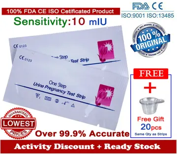 5 Pcs/Set Pregnancy Test Kit Home Accurate Urine Testing Early