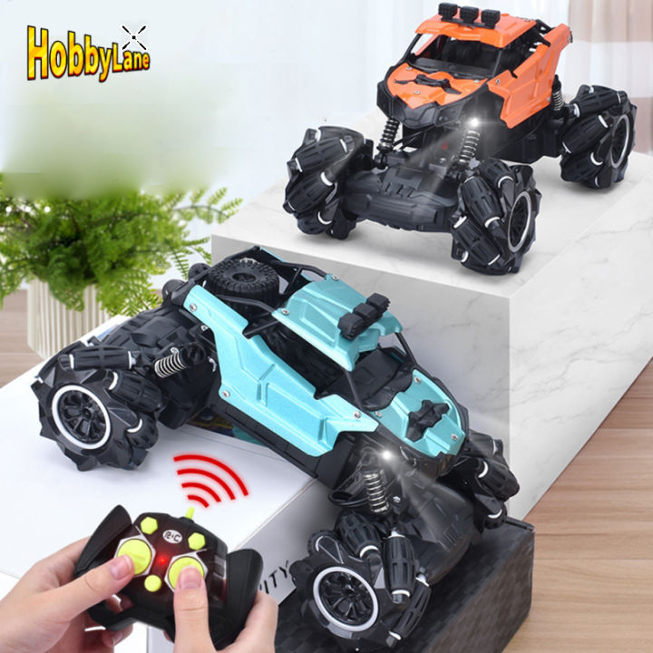 hobบี้รถสตั๊ทต์ปีนเขาสำหรับเด็ก-mobil-remote-control-ล้อสี่ล้อขับเคลื่อนสี่ล้อรถวิบาก6ล้อ