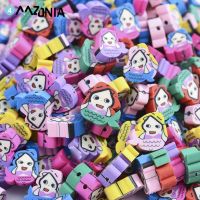 【CW】☽♙  30/50/100pcs 11mm Elf Spacer Beads Polymer Clay Loose Necklace Jewelry Making Wholesale