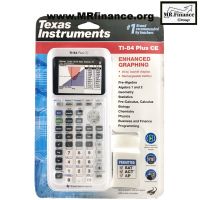 Graphing Calculator Texas Instruments TI 84 Plus CE (White)