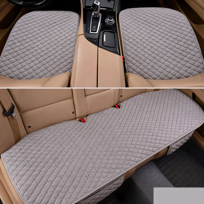 Car Seat Cover Protector Mat Linen Fabric Cushion Breathable Universal for Hyundai Ioniq Accessories  2019 2018 2015