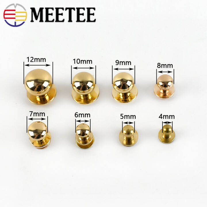 10ชิ้น-meetee-4-12มิลลิเมตรโลหะจุกนมเล็บหัวเข็มขัด-rivet-สำหรับกระเป๋ากระเป๋า-fastner-ตะขอ-diy-กระดุมสกรูปุ่ม-leathercraft-อุปกรณ์เสริม