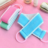 ล้างร่างกายขัดฟองน้ำสำหรับแปรงขัดตัวสำหรับหลัง E Xfoliating Washcloth อุปกรณ์เสริมสำหรับอาบน้ำเข็มขัดอาบน้ำแปรงขัดพื้นฟองน้ำ