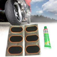 【CW】 48Pcs 1 Glue Motorcycle Repair Tire Tyre Rubber Piece Cycling Puncture Tools Kits Banden Reparatieset