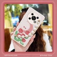 Nordic wind for girl Phone Case For Huawei Honor X30/X9 5G Global/Magic4 Lite phone case cute Skin feel silicone