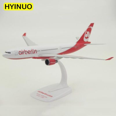 30CM 1:200 Airbus A330-200 Model Air Berlin Airline Air Way With Base Alloy Aircraft Plane Collectible Display Toys Collection