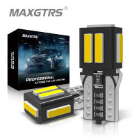 MAXGTRS 2x W5W T10 LED Canbus Light Bulbs Car Interior Dome Light Trunk Lamp Parking Lights Error Free 12V for Audi BMW VW Mercedes