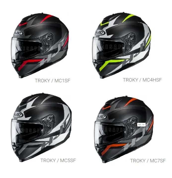 hjc c70 troky helmet