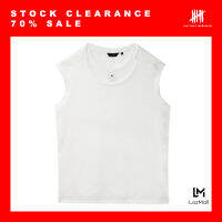 (SIX P.M.) DOUBLE COLLAR TANKTOP / เสื้อยืด เสื้อกล้าม เทคนิคการเบิ้ลคอ ยูนิเซกส์ / AW19