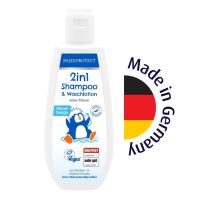 Waiting for German Paediprotect 2 in 1 infant and child shampoo shower gel 200ml tear-free formula