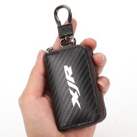 ﹍✑ For YAMAHA XJR 400 1300 Car Accessories Carbon Fiber Car Key Case Men Ladies Key Storage Bag