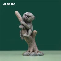 JXK 1/1 Callithrix Jacchus Model Wild Animal Figure Collector Decoration Soldier Scene Accessory Realistic Kids Gift Toy