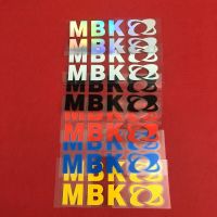 2ชิ้นรถจักรยานยนต์ดัดแปลงบุคลิกภาพโลโก้ Stiker Motor MBK สติกเกอร์ตกแต่งอุปกรณ์ตกแต่งรถจักรยานยนต์