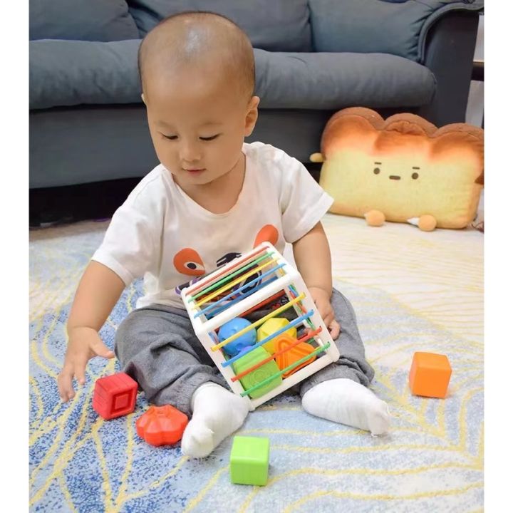 ของเล่นเด็ก-montessori-รูปทรงลูกบาศก์-สีรุ้ง-เสริมพัฒนาการเด็ก-ของเล่นเสริมพัฒนาการ-1-3-ขวบ