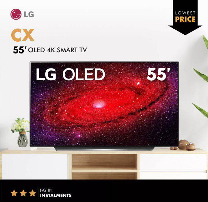 LG 55 inch CX OLED 4K Smart TV 65" 1 Year Warranty Free