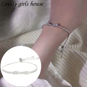 Silver bracelet for hot sale girls online