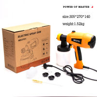 Electric Paint Spray Large Capacity 550W Tools 4 Nozzles High Pressure For Home For Garden For Painting Sprayer Airbrush