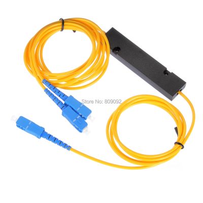 1310nm 1550nm Dual Window Coupler SC Optic FBT Single Mode Fiber Splitter Cable FBT Coupler 1x2 FBT FIber Optic Splitter