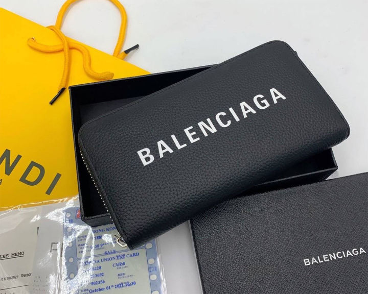 กระเป๋าสตางค์-กระเป๋าถือ-บาเลนเซียก้า-balenciaga-ขนาด-8นิ้ว