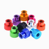 5 Buah/Lot M3 M4 M5 M6 M8 Melalui Lubang Warna-warni Bingkai Aluminium Mengencangkan Tangan Kacang Flange Langkah Mur Jempol Knurled