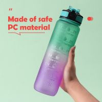 +‘； 1 Liter Water Bottle Motivational Sport Water Bottle Leakproof Bottles Drinking Outdoor Travel Gym Fitness Jugs For Kitchen Cups