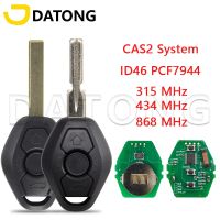 Datong World สำหรับระบบ CAS2 BMW 1 3 5 7 Series 46ชิป868 Mhz ออโต้สมาร์ทรีโมทคอนโทรลแทน Kunci Remote Mobil HU58เบลด