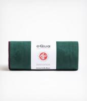 Manduka ผ้าปูทับเสื่อโยคะ eQua® Mat Towel - สีเขียวเข้ม (72")