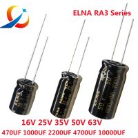 ELNA RA3 Series HiFi Audio Capacitor 16V 25V 50V 63V 10uF 22uF 47uF 100uF 220uF 470uF 1000uF 2200uF 3300uF 10000uF Original 20