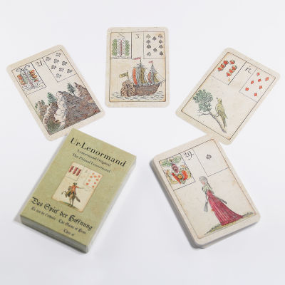 Ur lenormand Original Primal Lenormand Tarot Cards Full English For Guidance Divination Fate Tarot Deck Board Games Friend Party