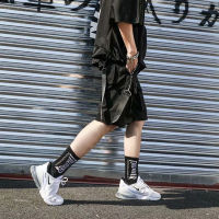 Summer Cargo Shorts Men Techwear Japanese Harajuku Fashion Streetwear Shorts for Male Joggers Hip Hop Pants Baggy Clothing