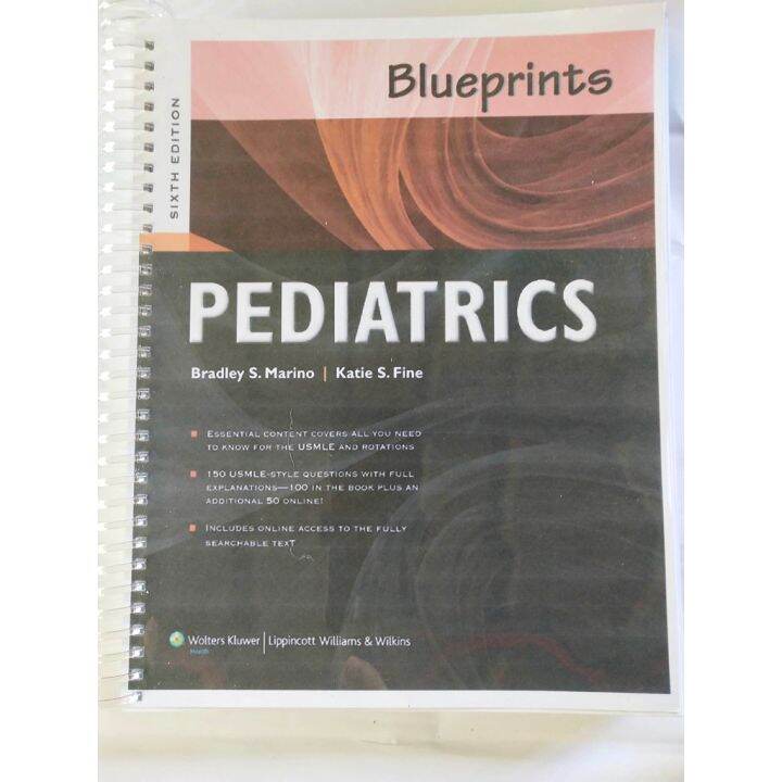 Blueprints Pediatrics, 6th Edition | Lazada PH