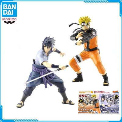 Bandai เช่นหุ่นแอคชันแบบสะสมได้อนิเมะโมเดลตุ๊กตานารูโตะอุซึมากินารูโตะ Uchiha ซาสึเกะชุดประกอบโมเดลการประกอบ/การประกอบ