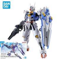 Bandai อนิเมะกันดั้มเดิมเอชจี1/144แม่มดจากตุ๊กตาขยับแขนขาได้ทางอากาศปรอทกันดั้มของขวัญโมเดลสำหรับเด็ก