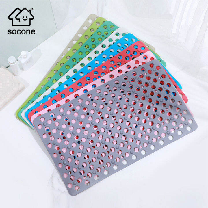 Socone Makapal Bathroom Mat Shower Room AntiSlip Mat Toilet Kitchen