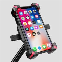 Motorcycle Phone Holder Rack for 3.5-6.8inches Mobile Phone 360 Degree Rotation Motor Holder for Universal Mobile Phone